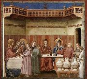 GIOTTO di Bondone Marriage at Cana oil painting reproduction